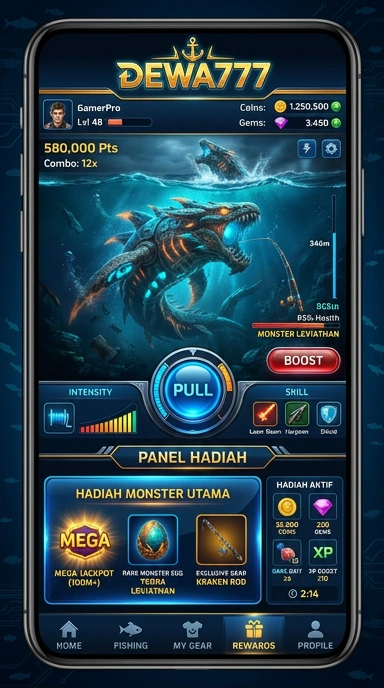 Cuplikan layar menu unduhan dewa777 untuk perangkat Android